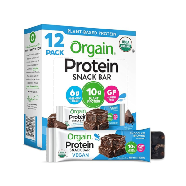 Orgain Organic Vegan Protein Bars